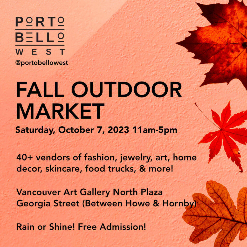 Vancouver Markets 2023 Fall